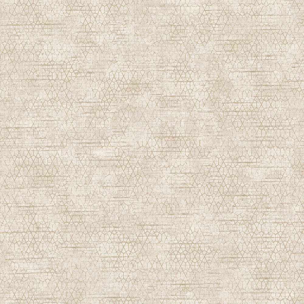 Elias Gold Gridline Wallpaper by Advantage Geo & Textures Covers about 57.5 square feet 20.9-in by 33-ft long roll Unpasted 10.5 - Fabric Carolina -