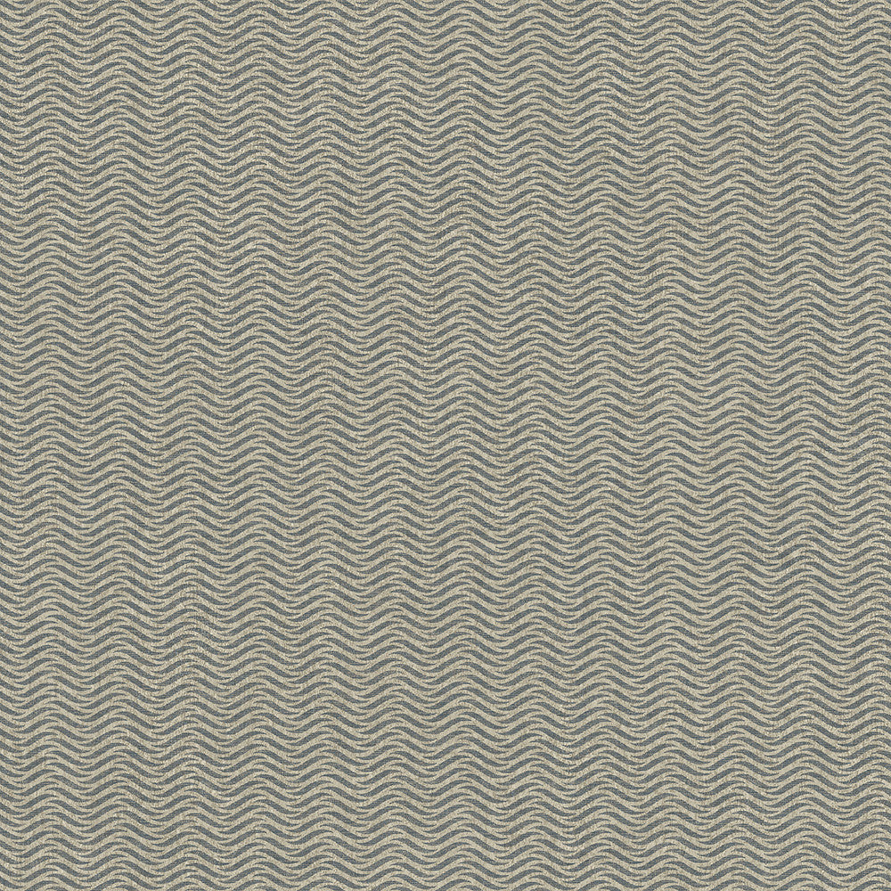 Jude Coffee Woven Waves Wallpaper by Advantage Geo & Textures Covers about 57.5 square feet 20.9-in by 33-ft long roll Unpasted 10.5 - Fabric Carolina -