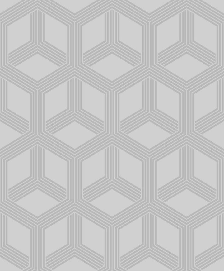 Xander Grey Glam Geometric Wallpaper by Advantage Geo & Textures Covers about 57.5 square feet 20.9-in by 33-ft long roll Unpasted 12.5 - Fabric Carolina -