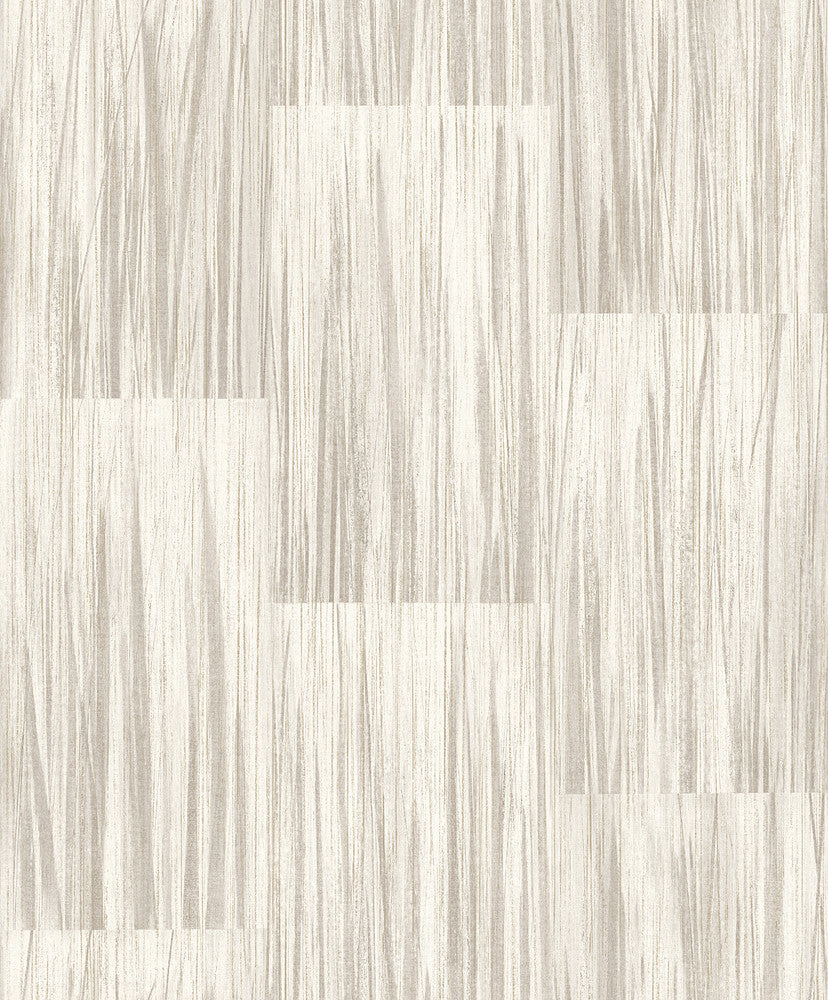 Soren Taupe Striated Plank Wallpaper by Advantage Geo & Textures Covers about 57.5 square feet 20.9-in by 33-ft long roll Unpasted 0 - Fabric Carolina -