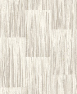 Soren Taupe Striated Plank Wallpaper by Advantage