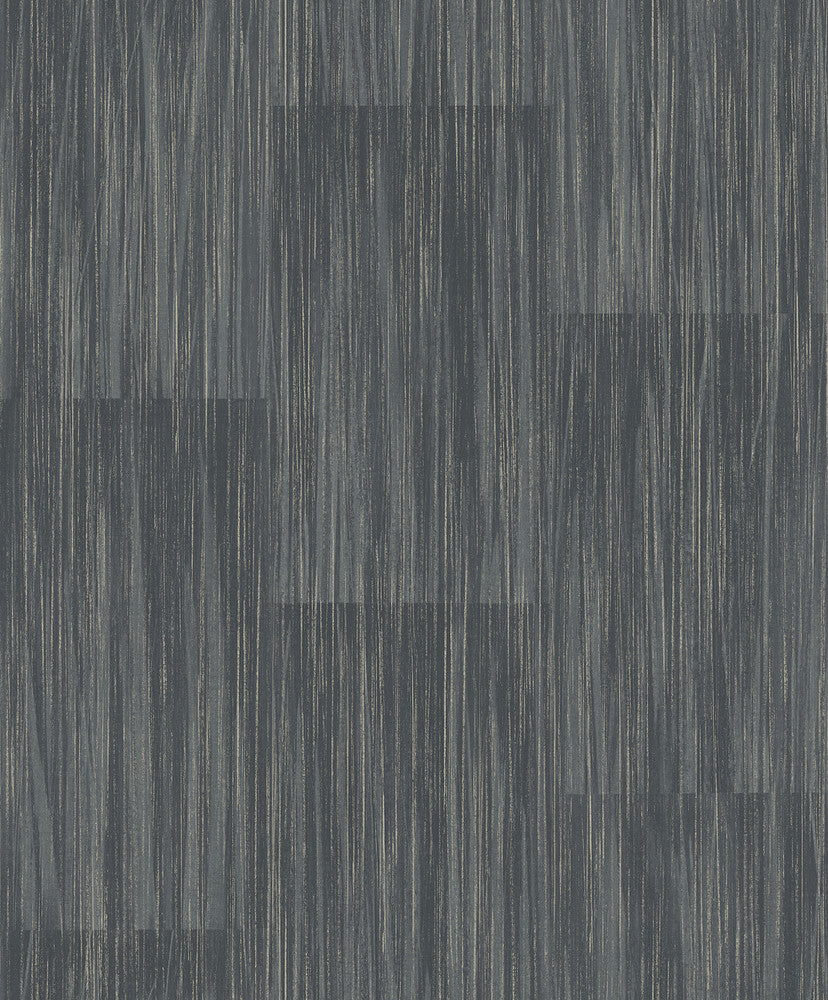 Soren Dark Grey Striated Plank Wallpaper by Advantage Geo & Textures Covers about 57.5 square feet 20.9-in by 33-ft long roll Unpasted 0 - Fabric Carolina -