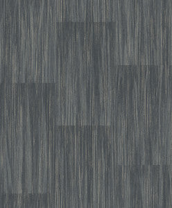 Soren Dark Grey Striated Plank Wallpaper by Advantage