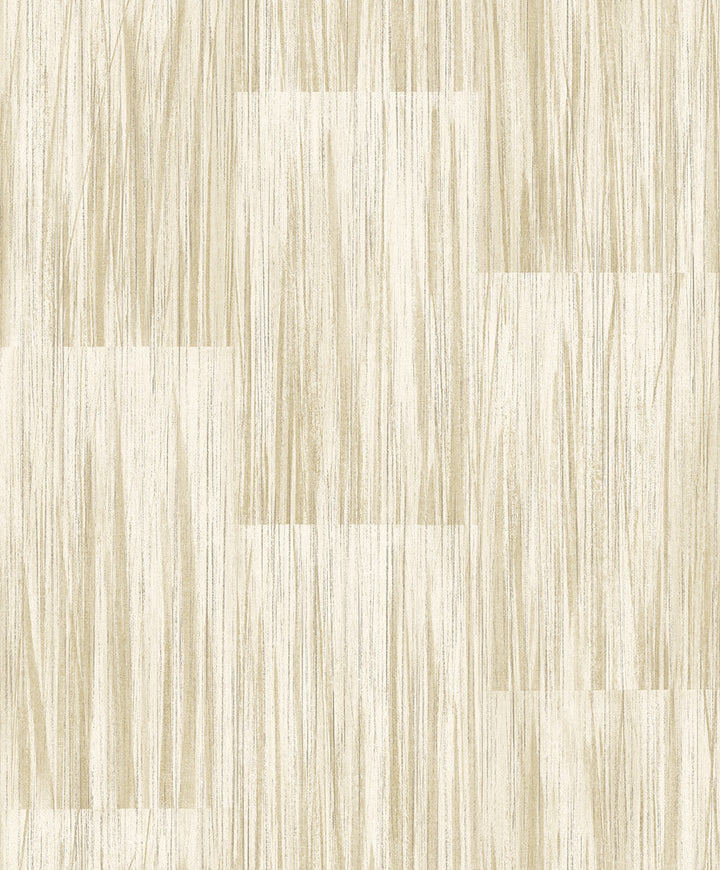 Soren Butter Striated Plank Wallpaper by Advantage Geo & Textures Covers about 57.5 square feet 20.9-in by 33-ft long roll Unpasted 0 - Fabric Carolina -