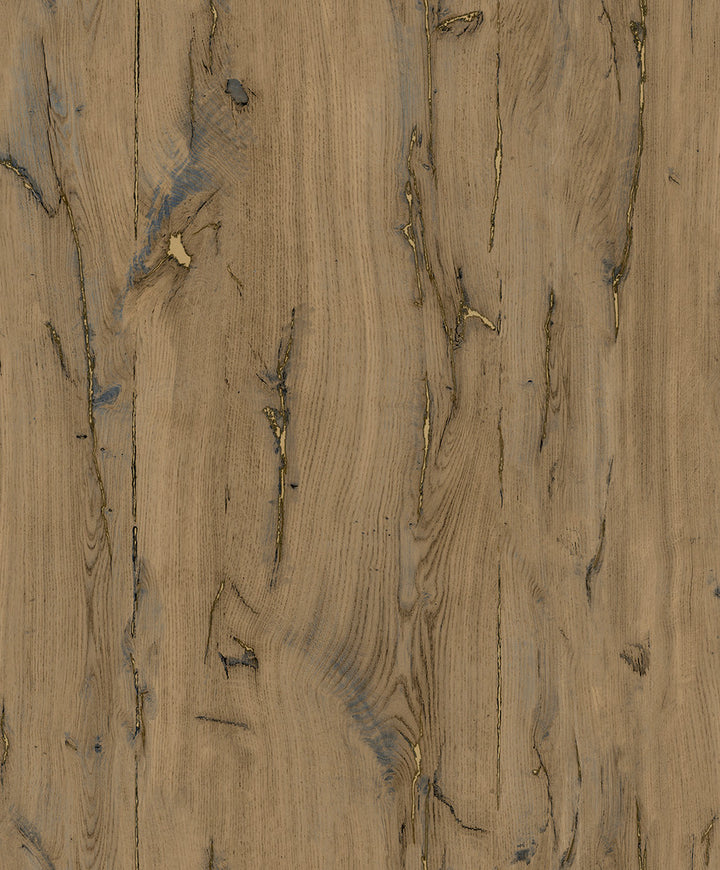 Jackson Light Brown Wooden Plank Wallpaper by Advantage Geo & Textures Covers about 57.5 square feet 20.9-in by 33-ft long roll Unpasted 12.5 - Fabric Carolina -