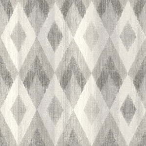 Ace Taupe Diamond Wallpaper by Advantage