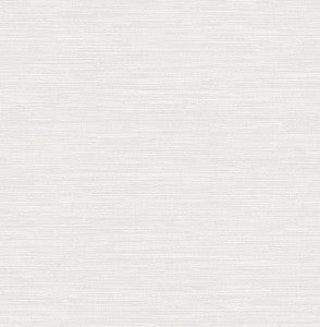 Cantor Light Grey Faux Grasscloth Wallpaper by Advantage