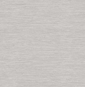 Cantor Grey Faux Grasscloth Wallpaper by Advantage