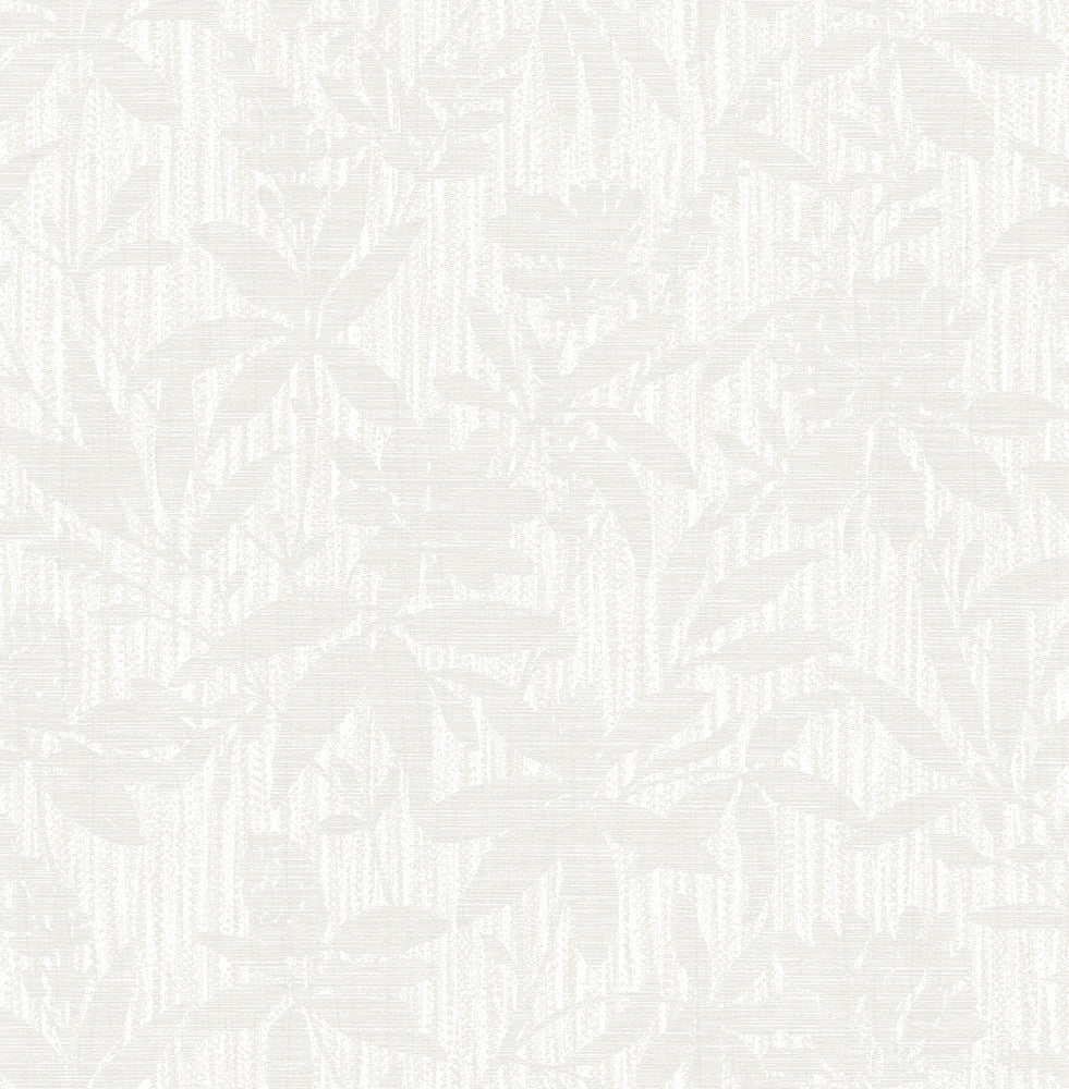 Riemann Cream Floral Wallpaper by Advantage Radiance Covers about 57.5 square feet 20.9-in by 33-ft long roll Unpasted 10.4 - Fabric Carolina -