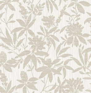 Riemann Beige Floral Wallpaper by Advantage