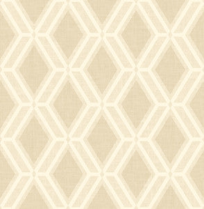 Mersenne Beige Geometric Wallpaper by Advantage
