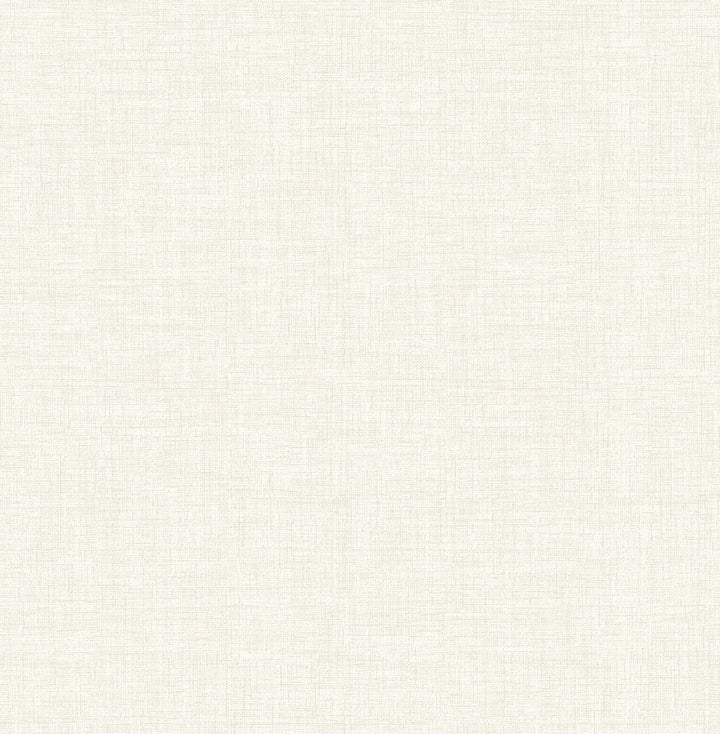 Wallis Off White Faux Linen Wallpaper by Advantage Radiance Covers about 57.5 square feet 20.9-in by 33-ft long roll Unpasted 20.9 - Fabric Carolina -