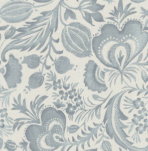 Culver Slate Jacobean Wallpaper by A-Street Prints