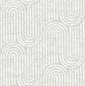 Trippet Bone Zen Waves Wallpaper by A-Street Prints