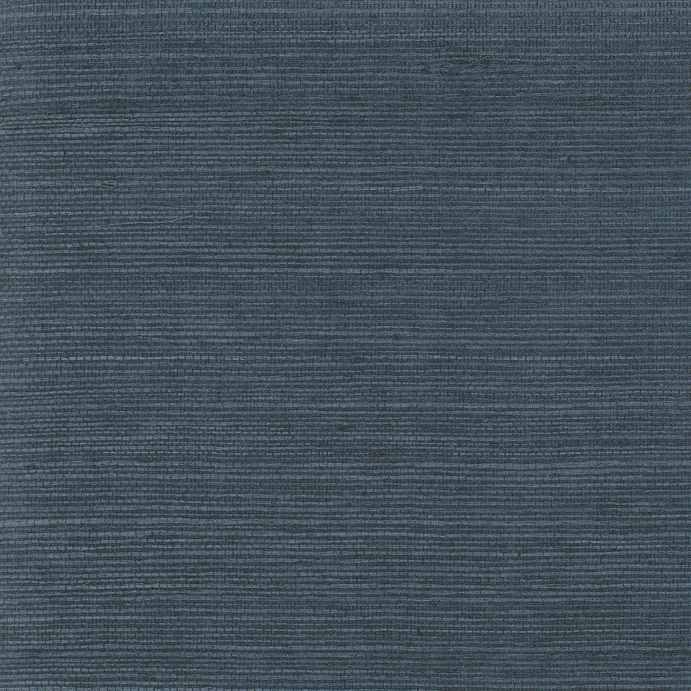Colcord Navy Sisal Grasscloth Wallpaper by A-Street Prints Scott Living III Covers about 72 square feet 36-in by 24-ft long roll Unpasted 0 - Fabric Carolina -
