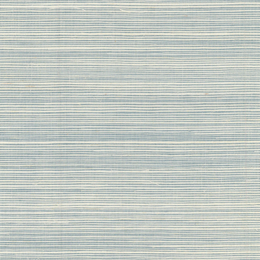 Kenter Aqua Sisal Grasscloth Wallpaper by A-Street Prints Scott Living III Covers about 72 square feet 36-in by 24-ft long roll Unpasted 0 - Fabric Carolina -