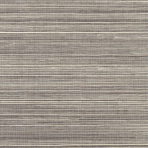 Kenter Black Sisal Grasscloth Wallpaper by A-Street Prints