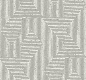 Mortenson Dove Geometric Wallpaper by A-Street Prints