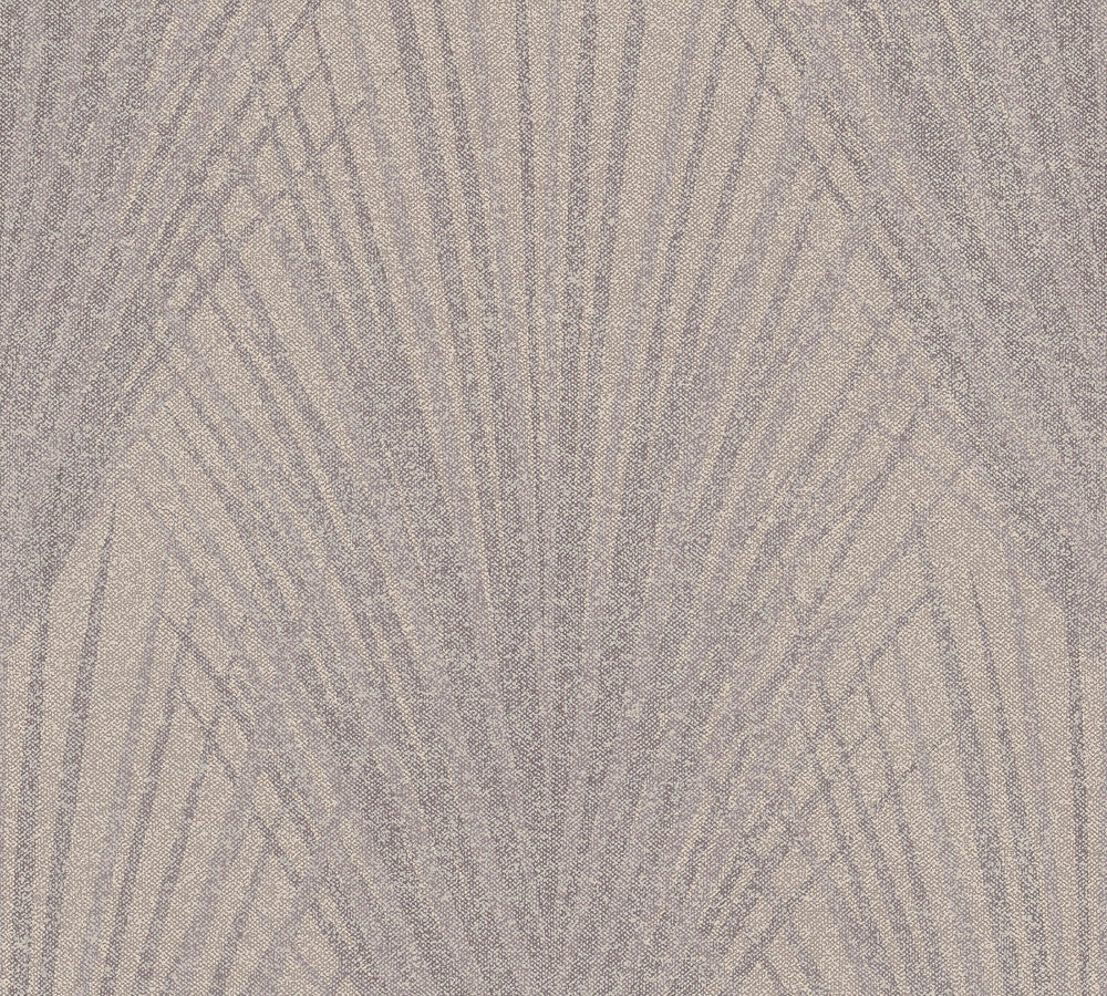 Keina Beige Fronds Wallpaper by Advantage Windsong Covers about 57.5 square feet 20.9-in by 33-ft long roll Unpasted 25.2 - Fabric Carolina -