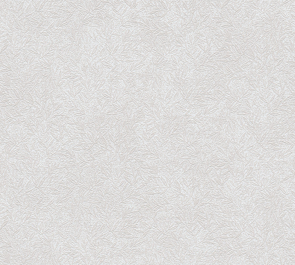 Sayuri Cream Leaf Trail Wallpaper by Advantage Windsong Covers about 57.5 square feet 20.9-in by 33-ft long roll Unpasted 12.5 - Fabric Carolina -