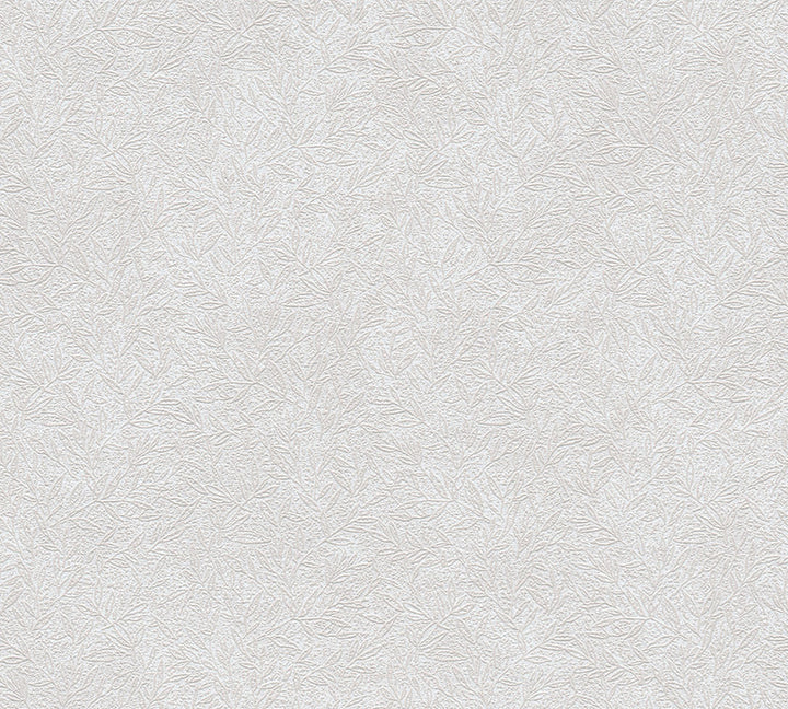 Sayuri Cream Leaf Trail Wallpaper by Advantage Windsong Covers about 57.5 square feet 20.9-in by 33-ft long roll Unpasted 12.5 - Fabric Carolina -