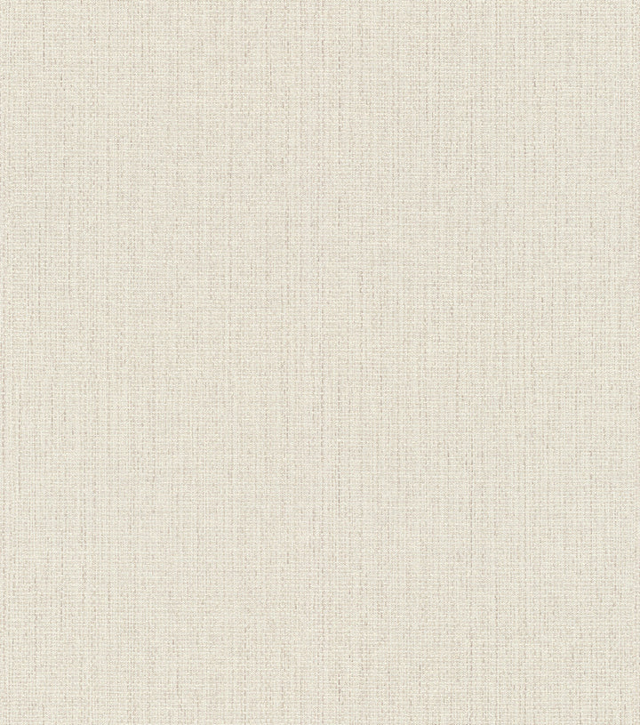 Hoshi White Woven Wallpaper by Advantage Windsong Covers about 57.5 square feet 20.9-in by 33-ft long roll Unpasted 0 - Fabric Carolina -