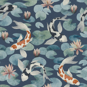 Nobu Blue Koi Fish Wallpaper by Advantage