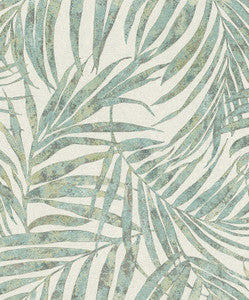 Anzu Green Frond Wallpaper by Advantage