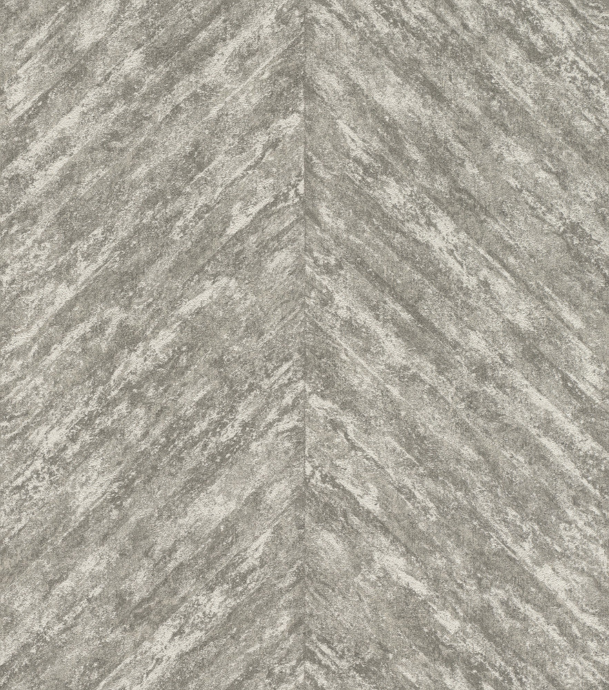 Madoka Sterling Chevron Wallpaper by Advantage Windsong Covers about 57.5 square feet 20.9-in by 33-ft long roll Unpasted 0 - Fabric Carolina -
