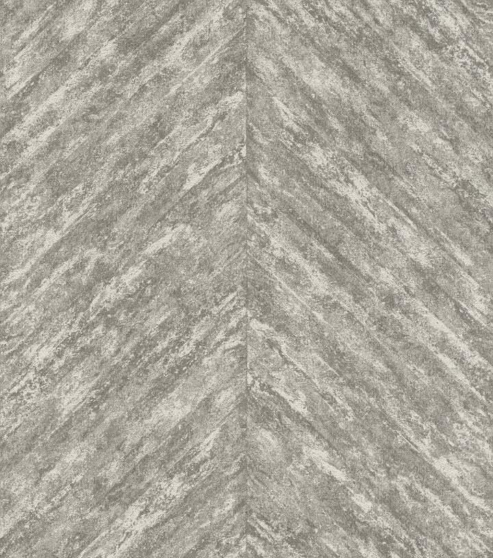 Madoka Sterling Chevron Wallpaper by Advantage Windsong Covers about 57.5 square feet 20.9-in by 33-ft long roll Unpasted 0 - Fabric Carolina -