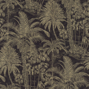 Yubi Black Palm Trees Wallpaper by Advantage