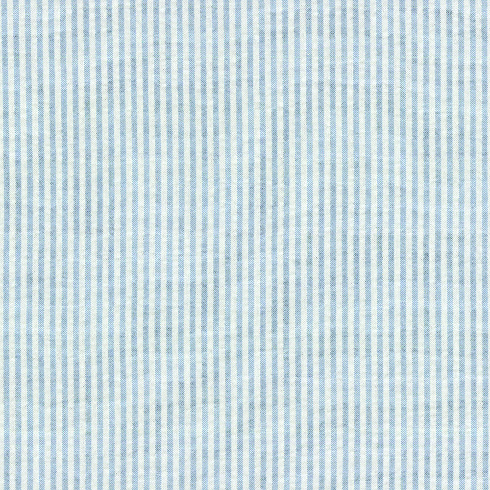Pucker Up Stripe Chambray 404026 by PKL Studio Fabric PKL STUDIO JUNE '14 100% Cotton PORTUGAL Wyzenbeek 21,000 Horizontal: 0.25" and Vertical: 0.00" 56" - Fabric Carolina -