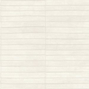 Dermot Ivory Horizontal Stripe Wallpaper by Advantage