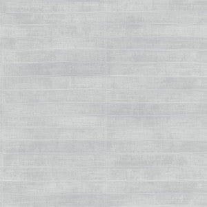 Dermot Silver Horizontal Stripe Wallpaper by Advantage