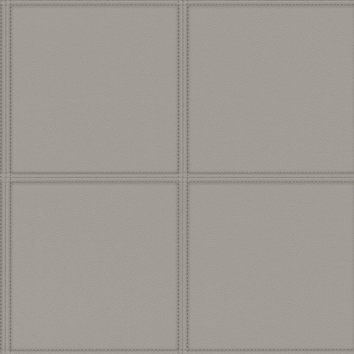 Avenue Grey Leather Wallpaper by Advantage Passport Covers about 57.5 square feet 20.9-in by 33-ft long roll Unpasted 10.4 - Fabric Carolina -