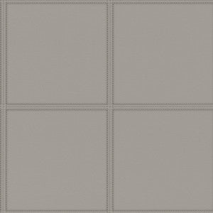 Avenue Grey Leather Wallpaper by Advantage