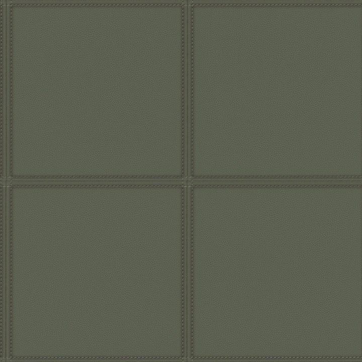 Avenue Dark Green Texture Wallpaper by Advantage Passport Covers about 57.5 square feet Germany Unpasted 10.4-in repeat, straight match 20.9-in by 33-ft long roll - Fabric Carolina -