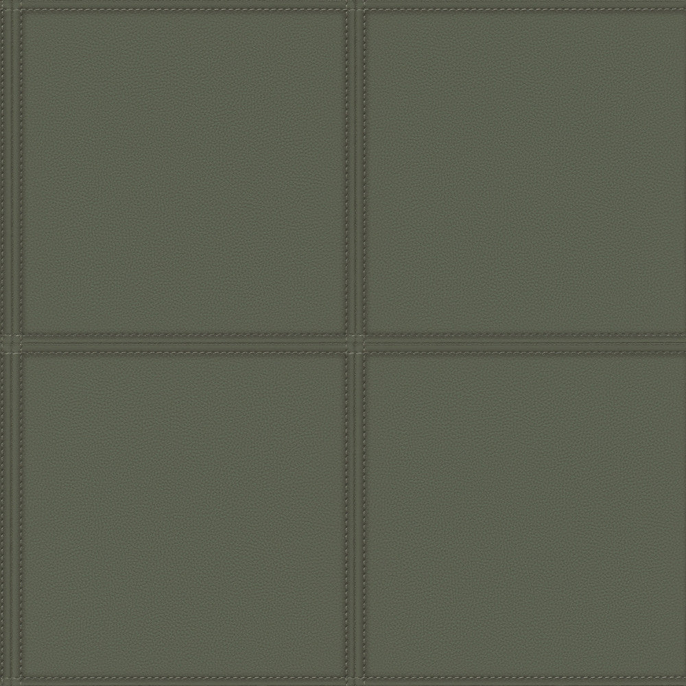 Avenue Dark Green Texture Wallpaper by Advantage Passport Covers about 57.5 square feet Germany Unpasted 10.4-in repeat, straight match 20.9-in by 33-ft long roll - Fabric Carolina -