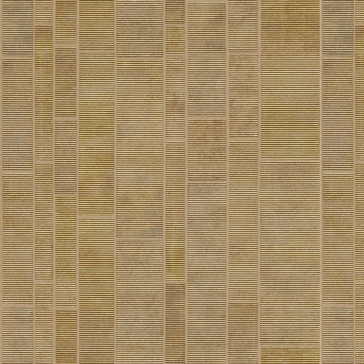 Redmond Gold Textured Geometric Wallpaper by Advantage Passport Covers about 57.5 square feet 20.9-in by 33-ft long roll Unpasted 0 - Fabric Carolina -