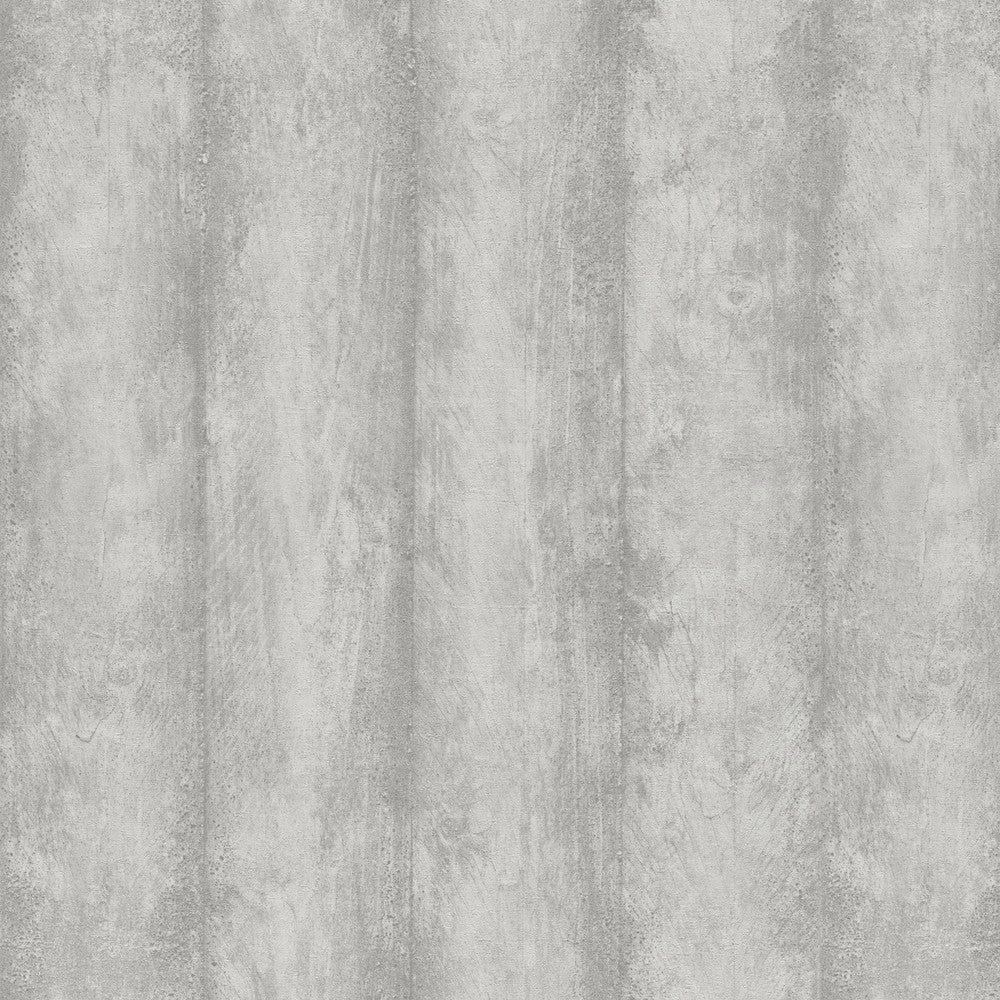 Flint Light Grey Wood Wallpaper by Advantage Passport Covers about 57.5 square feet 20.9-in by 33-ft long roll Unpasted 0 - Fabric Carolina -
