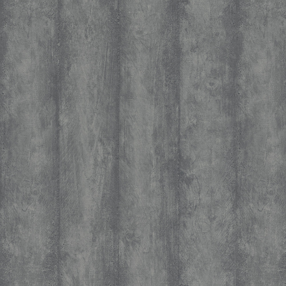 Flint Grey Wood Wallpaper by Advantage Passport Covers about 57.5 square feet 20.9-in by 33-ft long roll Unpasted 0 - Fabric Carolina -