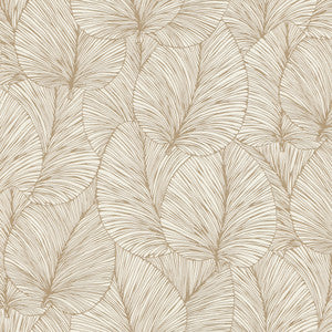 Eilian Gold Palm Wallpaper by Advantage