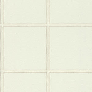 Avenue Cream Leather Wallpaper by Advantage