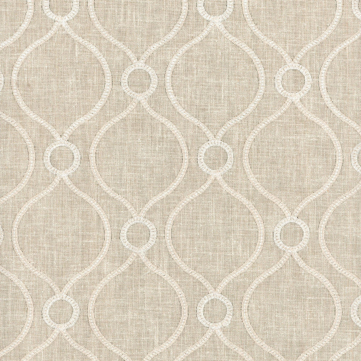 Curveball Emb Linen 404153 by PKL Studio Fabric CLASSIC COLLECTIVE BASE:70% Polyester 30% Cotton EMBROID:100% Polyester INDIA Wyzenbeek 7,000 Horizontal: 4.50" and Vertical: 4.50" 58" - Fabric Carolina -