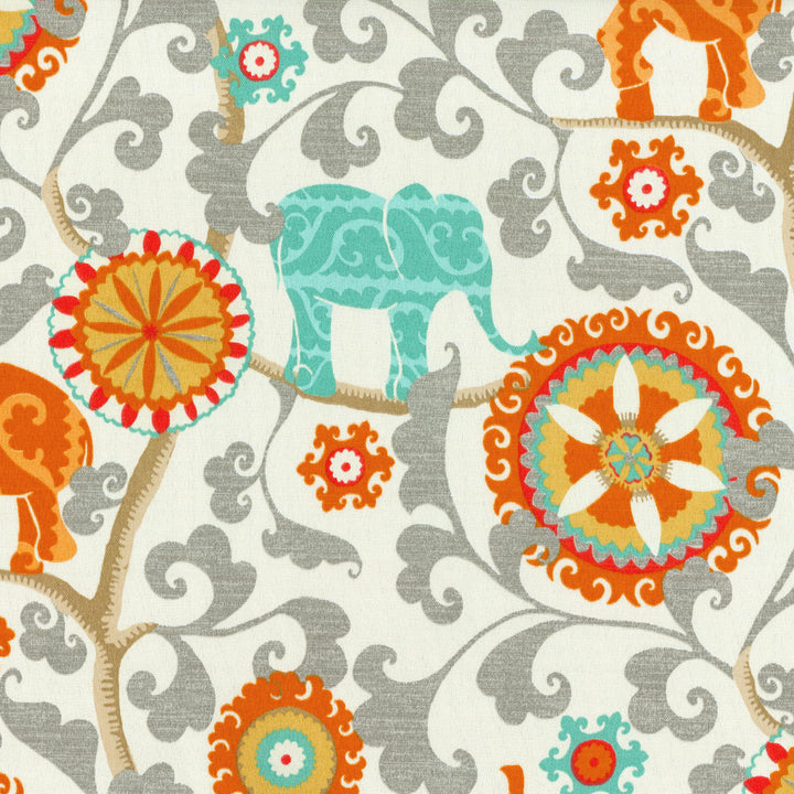 Menagerie Cayenne 404270 by PKL Studio Outdoor Fabric - 100% Spun Polyester USA 51000 Horizontal: 13.5 and Vertical: 18 54 - Fabric Carolina -