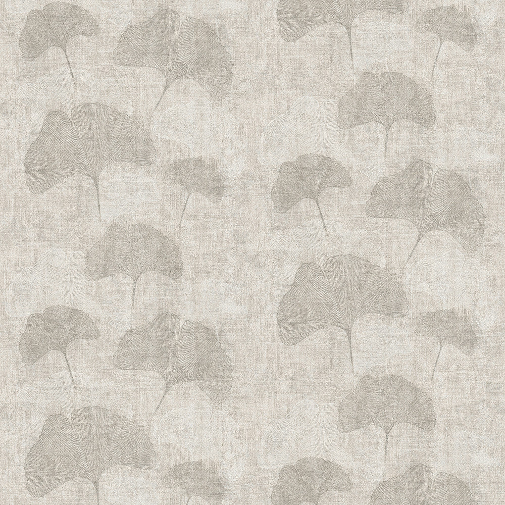 Fairlane Silver Floral Wallpaper by Advantage Cuba Covers about 57.5 square feet 20.9-in by 33-ft long roll Unpasted 0 - Fabric Carolina -