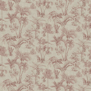 Zapata Merlot Tropical Jungle Wallpaper by Advantage