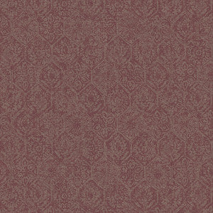 Edsel Maroon Geometric Wallpaper by Advantage