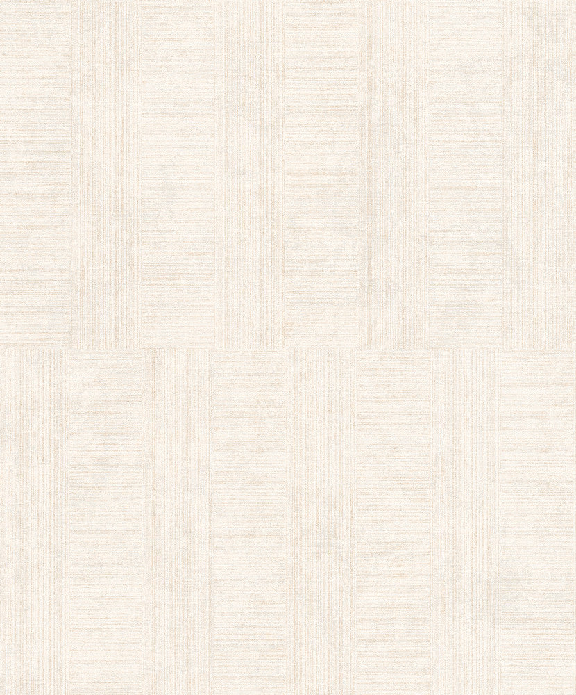 Eldorado Cream Geometric Wallpaper by Advantage Cuba Covers about 57.5 square feet 20.9-in by 33-ft long roll Unpasted 25.2 - Fabric Carolina -