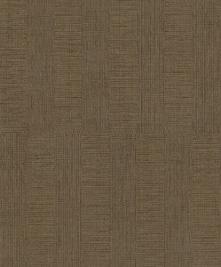 Eldorado Brown Geometric Wallpaper by Advantage